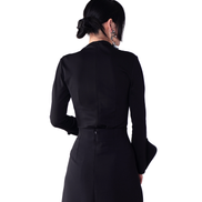 Sculpted Flare-Cuff Fitted Top / 3110404