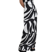 Abstract Swirl Print High-Waist Mermaid Maxi Skirt / 4051504