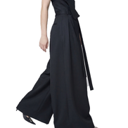 Obsidian Tie-Waist Wide Legging / 4083102