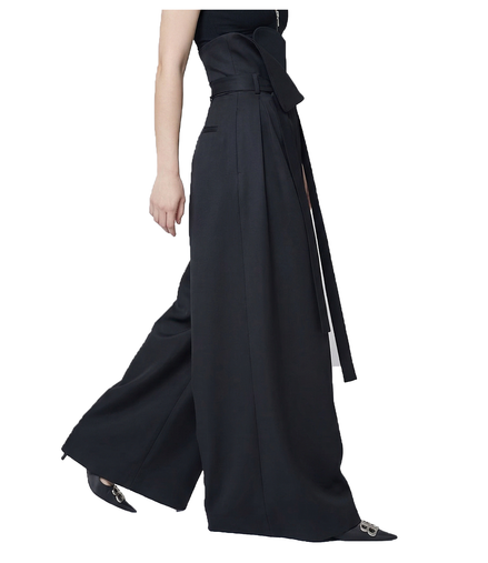 Obsidian Tie-Waist Wide Legging / 4083102