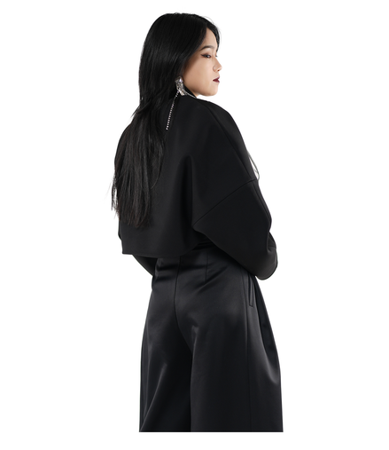 Dusk Bloom Cropped Jacket / 4121404