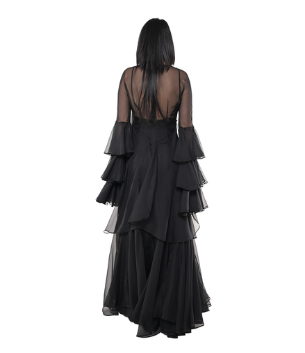 Séance Tiered Chiffon Maxi Dress / 5031901