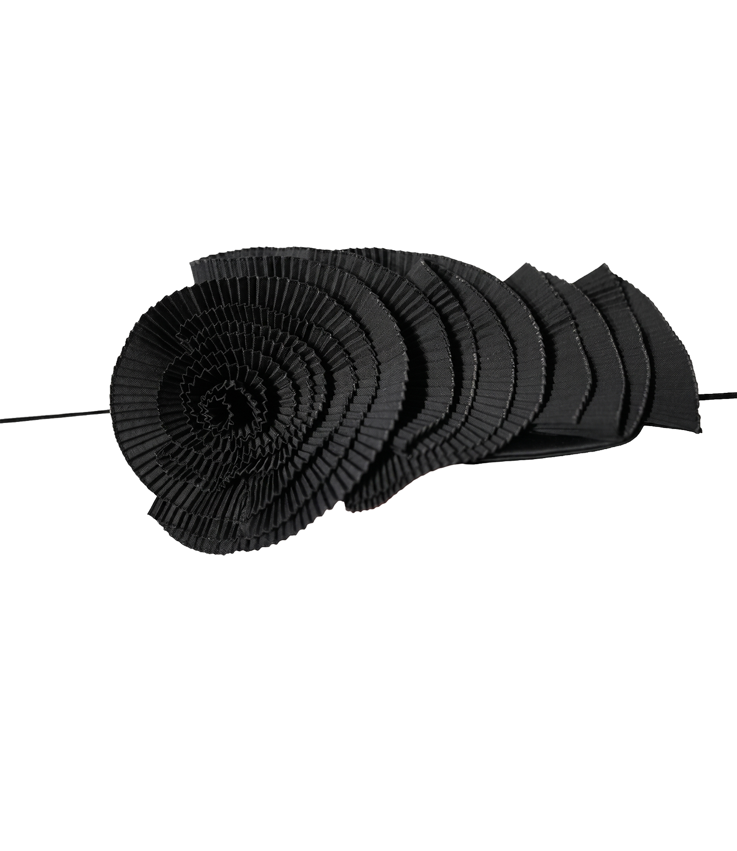 Spiral Pleated Rosette Belt / 5040908