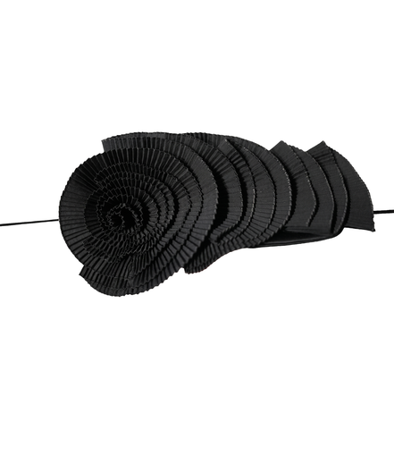 Spiral Pleated Rosette Belt / 5040908
