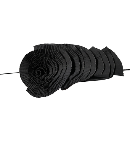 Spiral Pleated Rosette Belt / 5040908