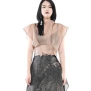 Reverie Organza Wrap Top / 5071206
