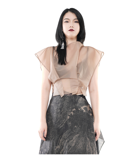 Reverie Organza Wrap Top / 5071206
