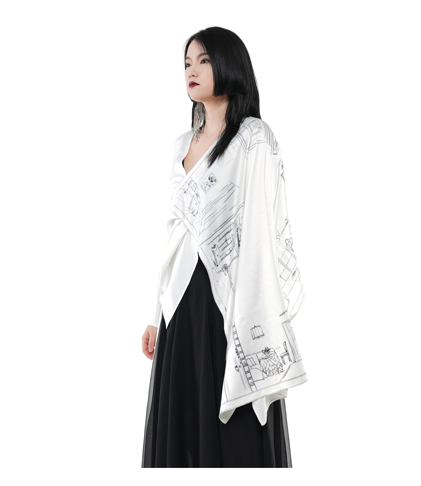 Blueprint Reverie Wrap Top / 5082005