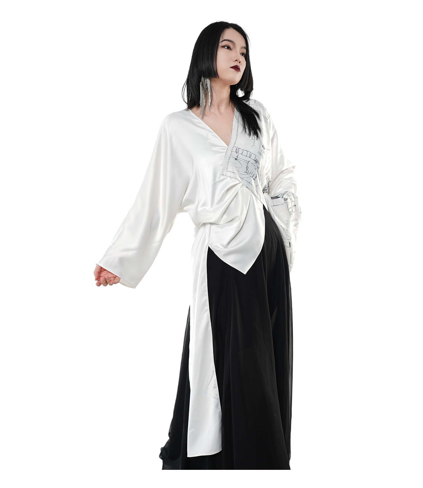 Blueprint Reverie Wrap Top / 5082005