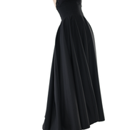 Noir Ballgown High Waist Skirt / 5083102