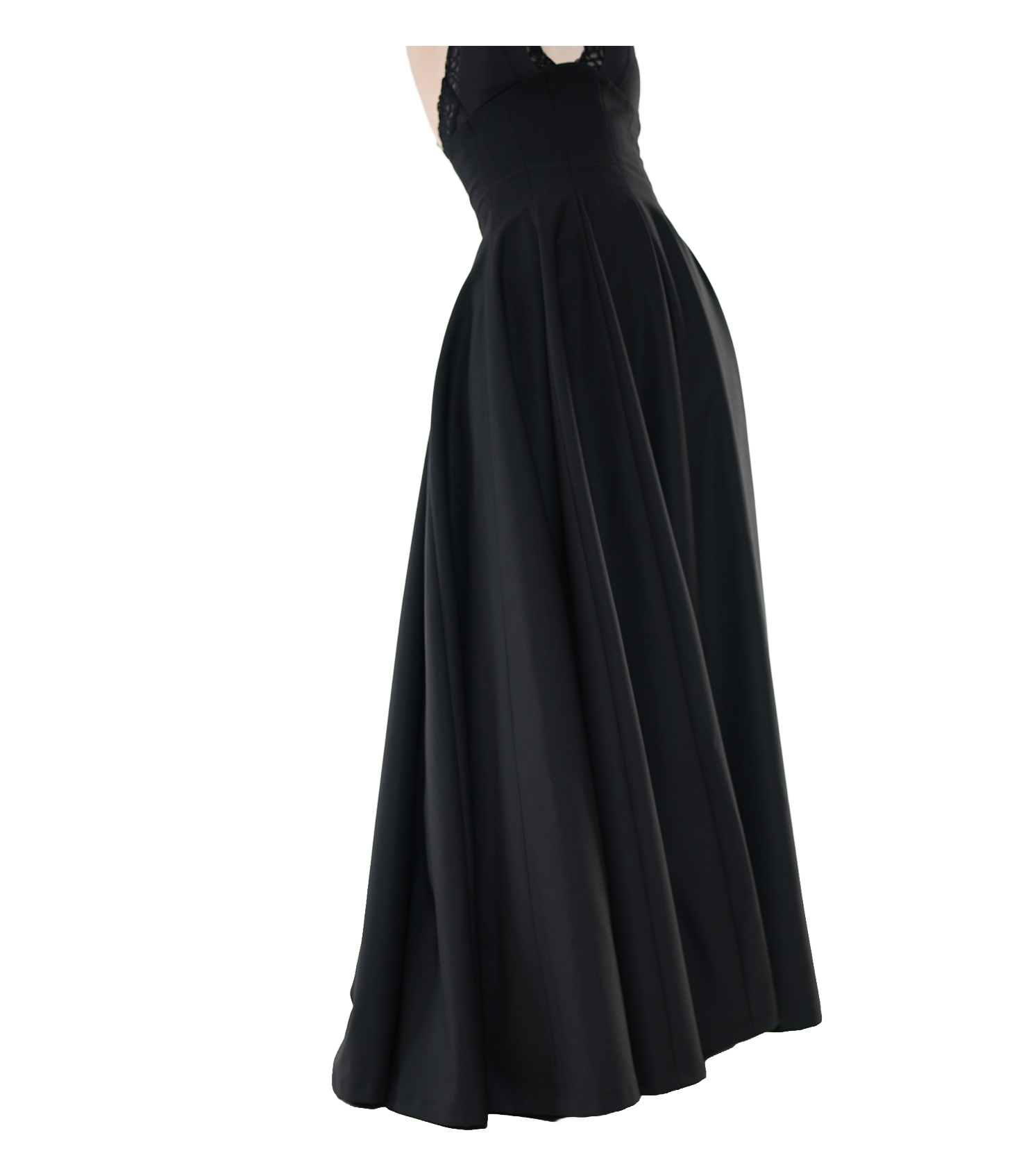 Noir Ballgown High Waist Skirt / 5083102