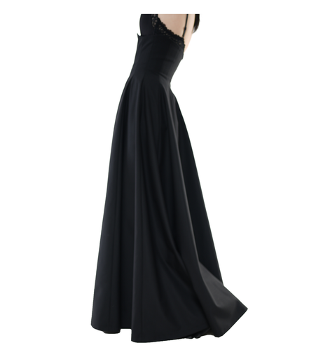 Noir Ballgown High Waist Skirt / 5083102