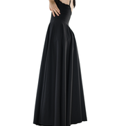 Noir Ballgown High Waist Skirt / 5083102