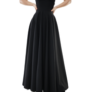 Noir Ballgown High Waist Skirt / 5083102