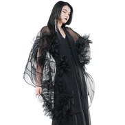 Phantom Bloom Sheer Kimono / 5090605