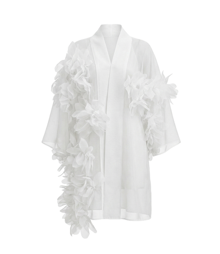 Phantom Bloom Sheer Kimono / 5090605