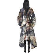 Tiger Chinese Embroidery Wrap Jacket / 5091301