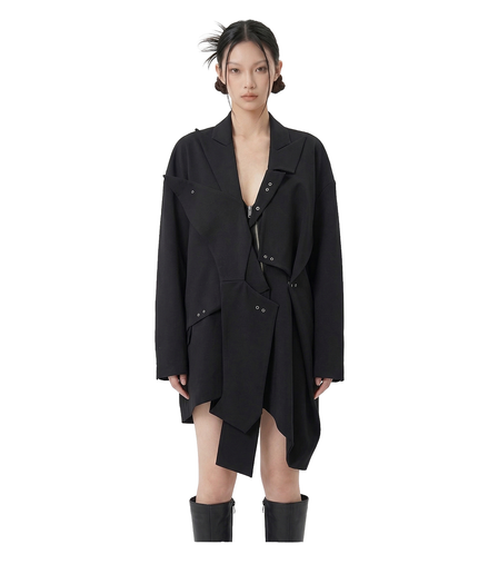 Deconstructed Asymmetric Blazer / 5092703