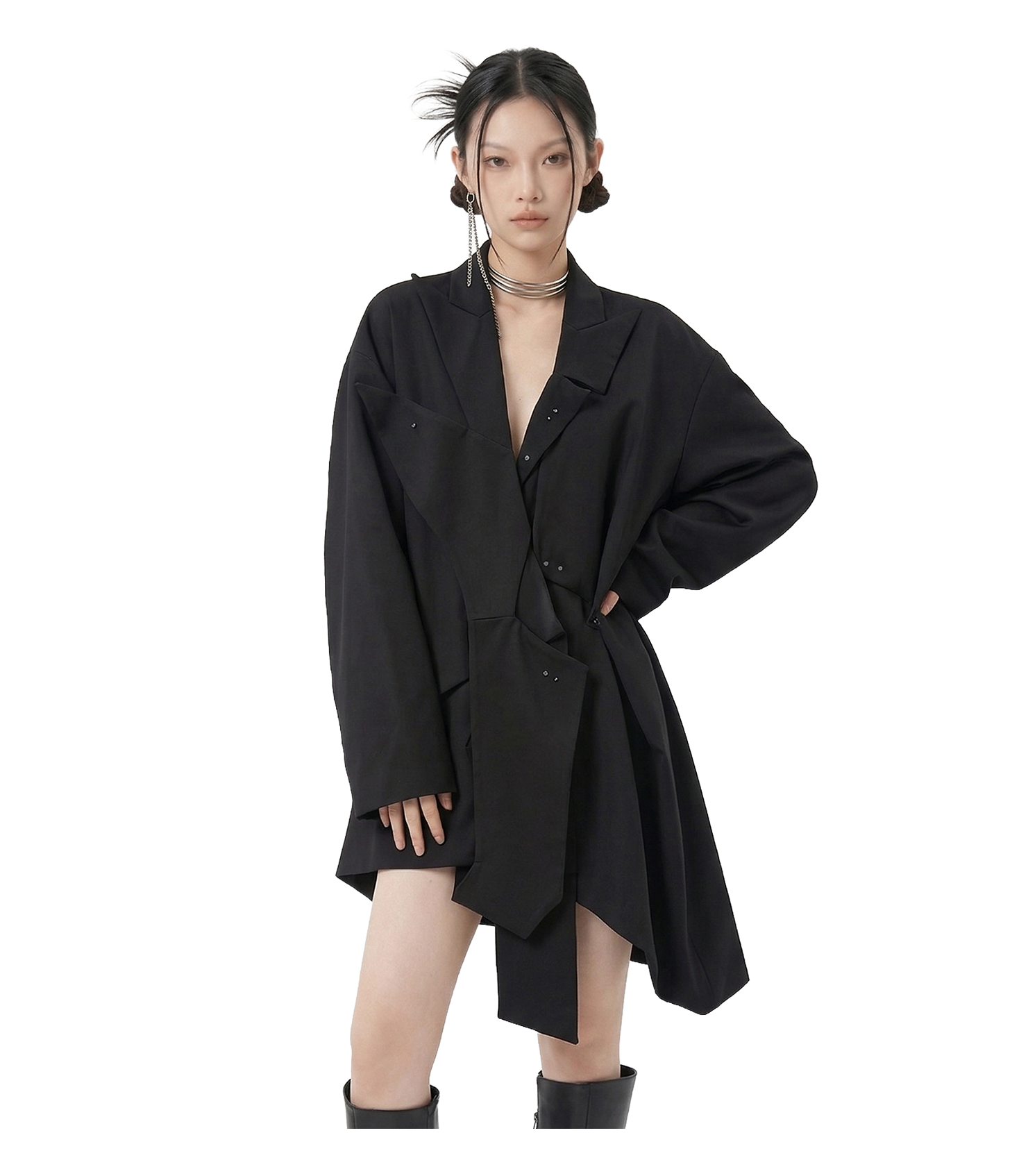 Deconstructed Asymmetric Blazer / 5092703