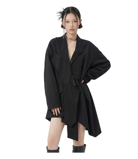 Deconstructed Asymmetric Blazer / 5092703