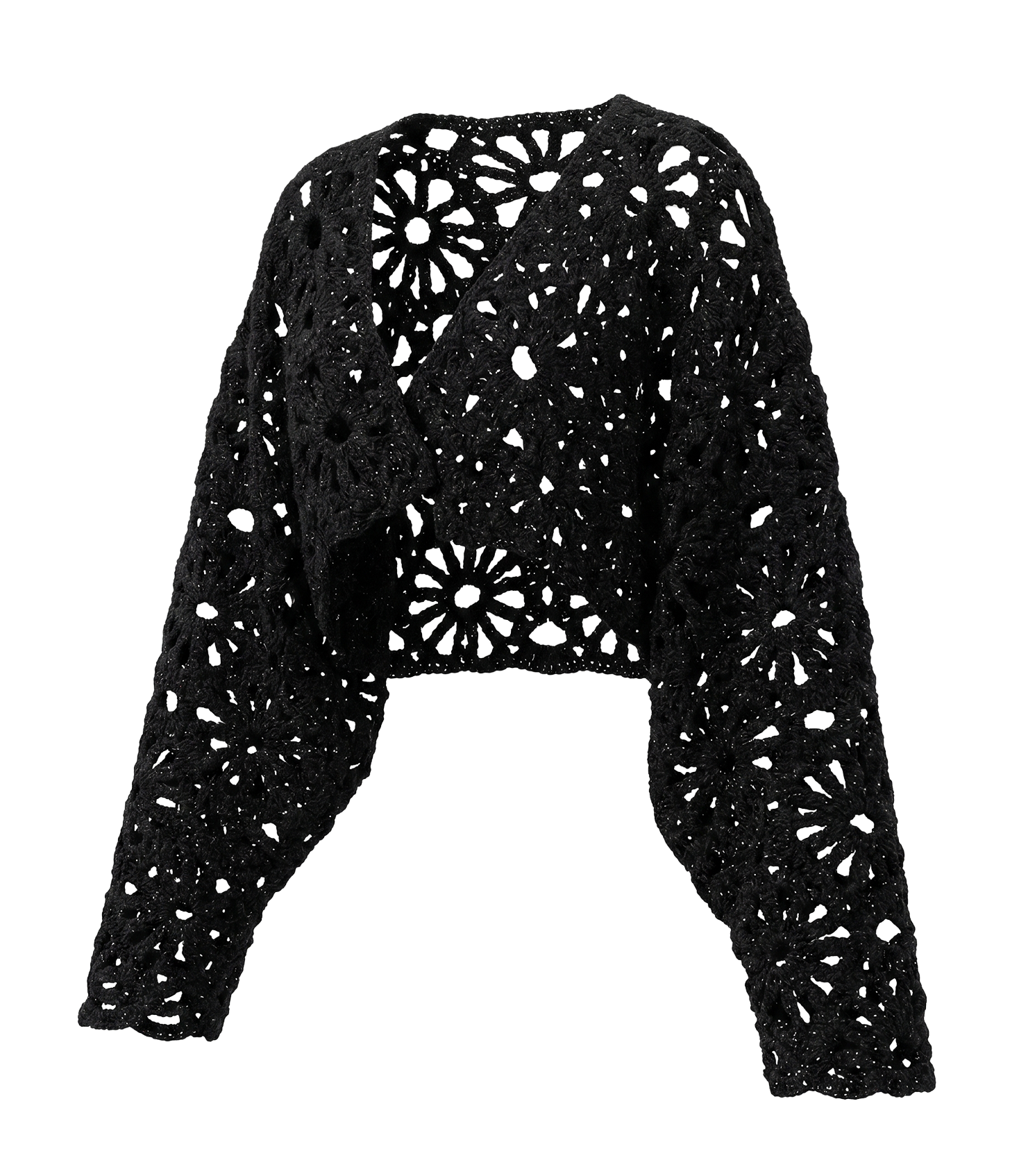 Nocturne Crochet Crop Jacket / 5092704