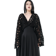 Nocturne Crochet Crop Jacket / 5092704
