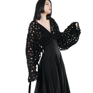 Nocturne Crochet Crop Jacket / 5092704