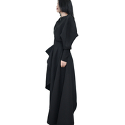 Phantom Asymmetric Knit Dress / 5100403