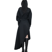 Phantom Asymmetric Knit Dress / 5100403