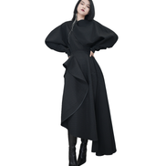 Phantom Asymmetric Knit Dress / 5100403