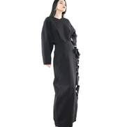 Dark Rose Cutwork Maxi Dress / 5112905