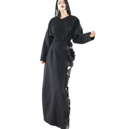 Dark Rose Cutwork Maxi Dress / 5112905