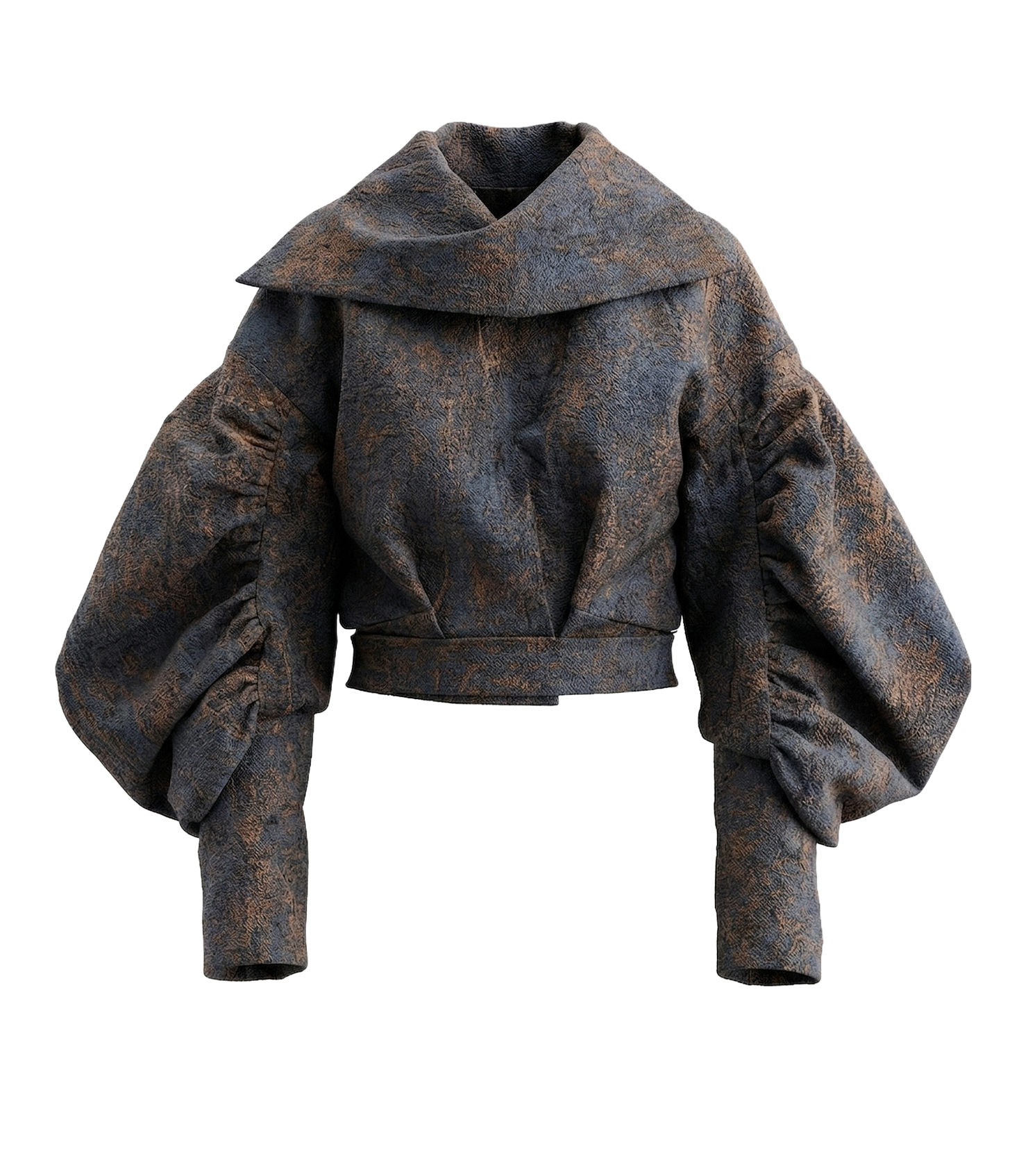 Relic Drape Balloon-Sleeve Jacket / 5112907