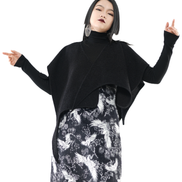 Oversized Cape-Shawl / 6013102