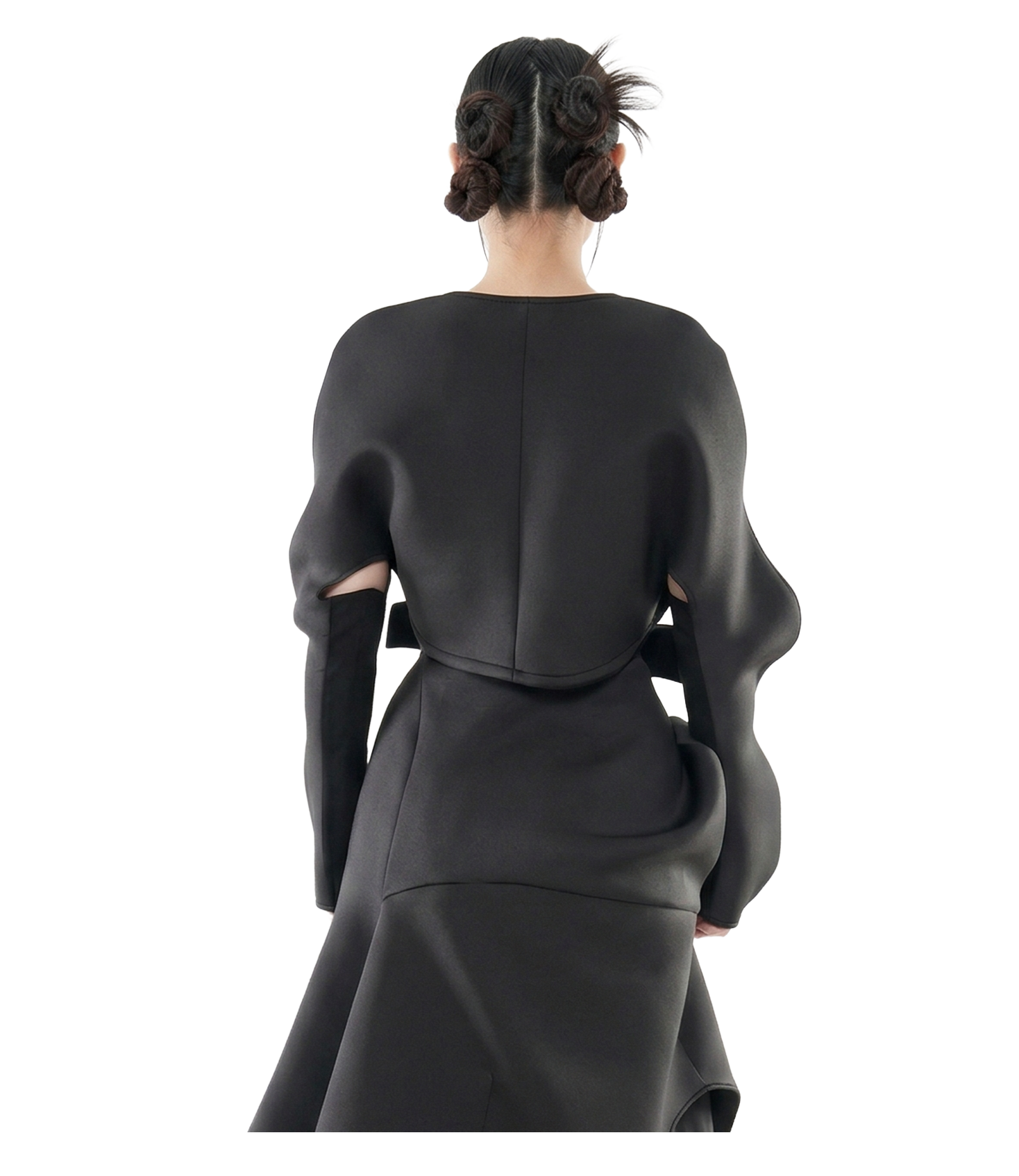 Void Sculpt Mock-Neck Top / 6031404