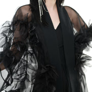 Phantom Bloom Sheer Kimono / 5090605
